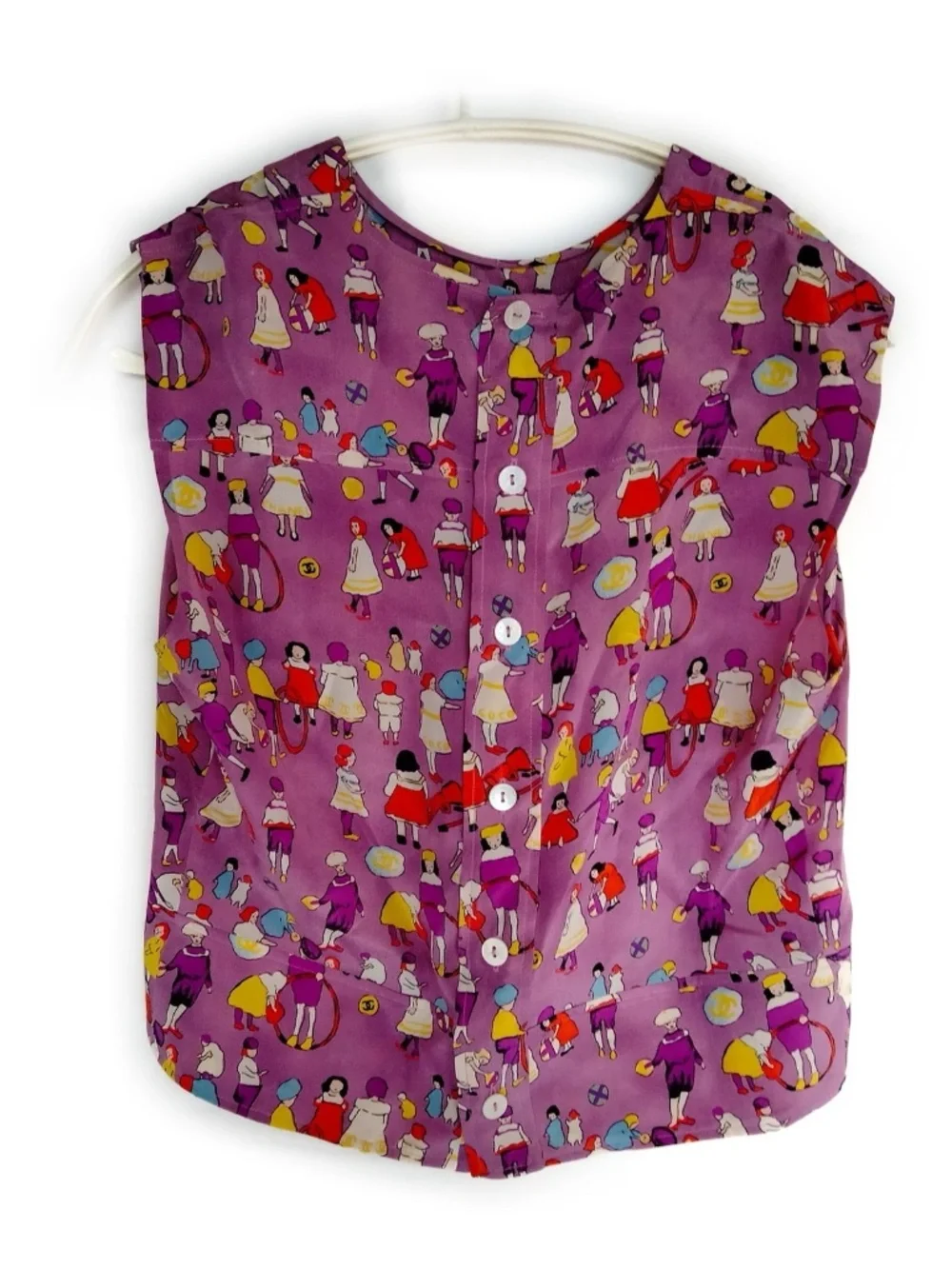 Chanel Silk Top size 42